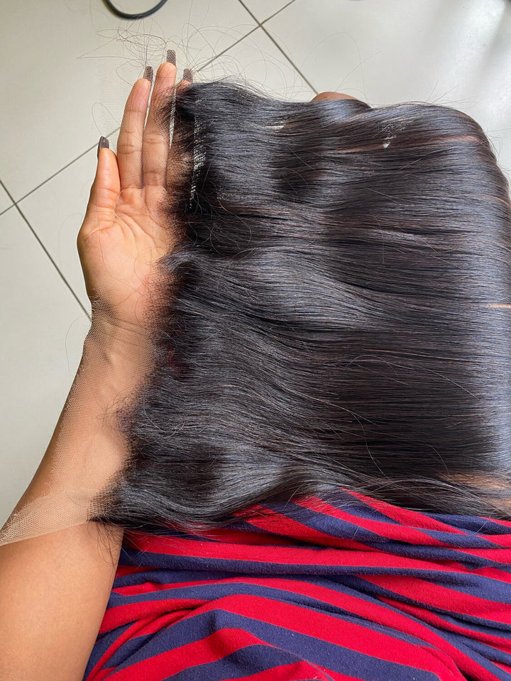 bone straight 13 x 6  HD lace frontal