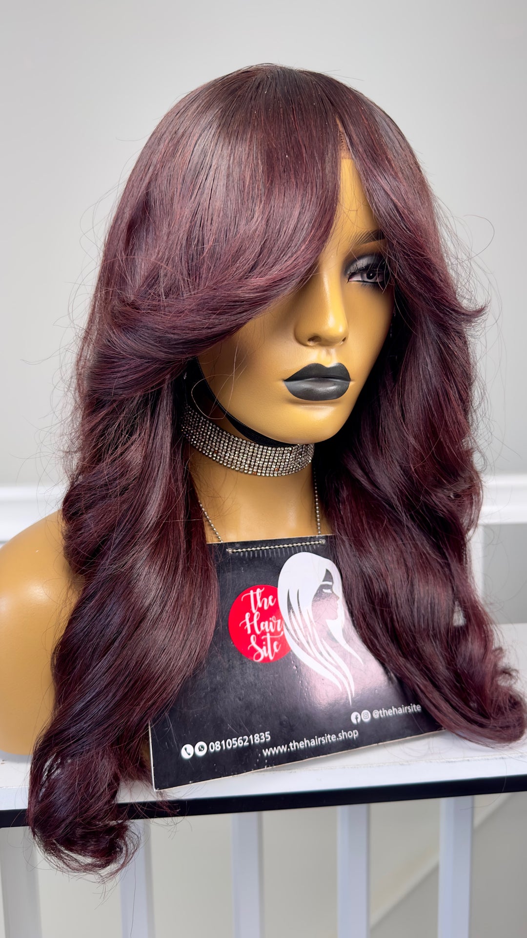 ADA CURTAIN BANGS GLUELESS WIG