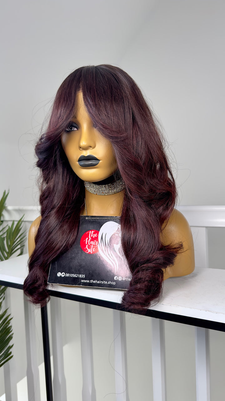 ADA CURTAIN BANGS GLUELESS WIG