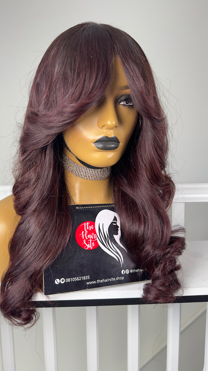 ADA CURTAIN BANGS GLUELESS WIG
