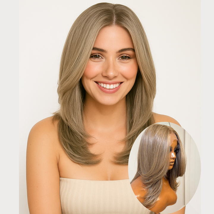 Gemma 13 x 6 Synthetic Lace front wig