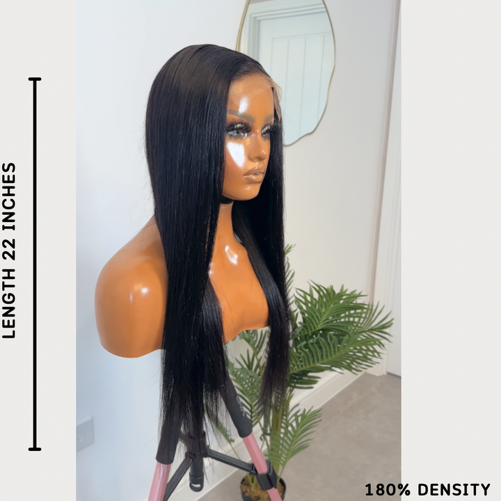 ELLA 5 X 5 HD STRAIGHT HUMAN HAIR WIG