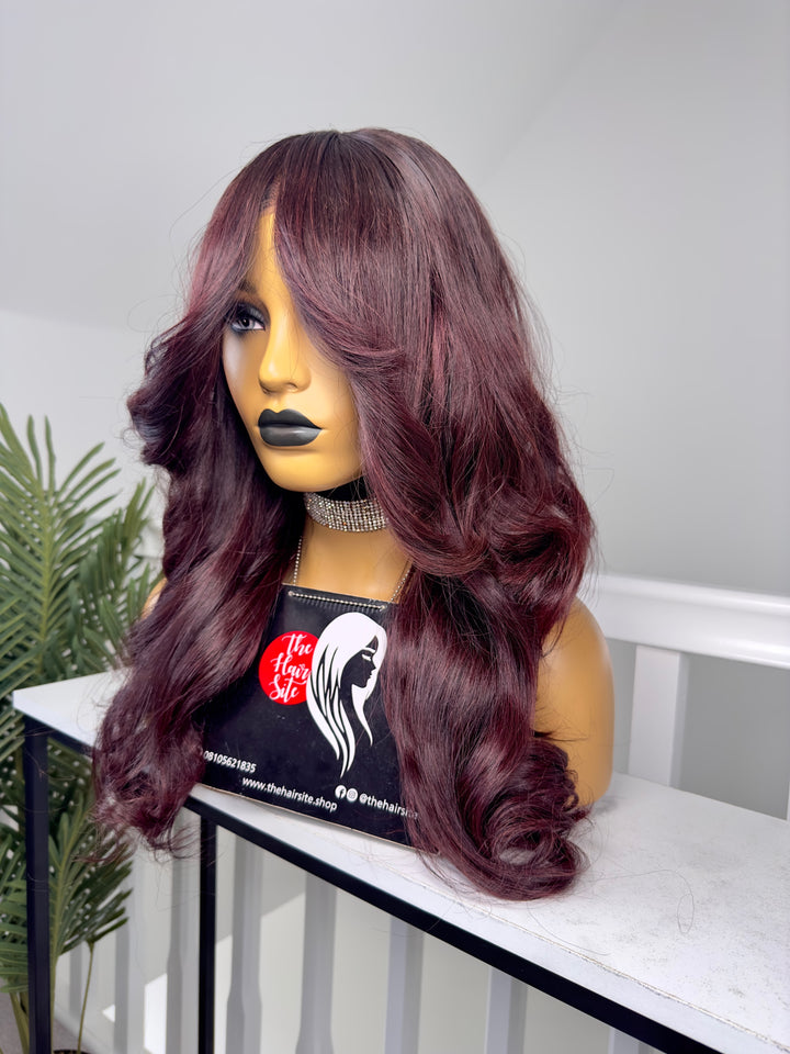ADA CURTAIN BANGS GLUELESS WIG