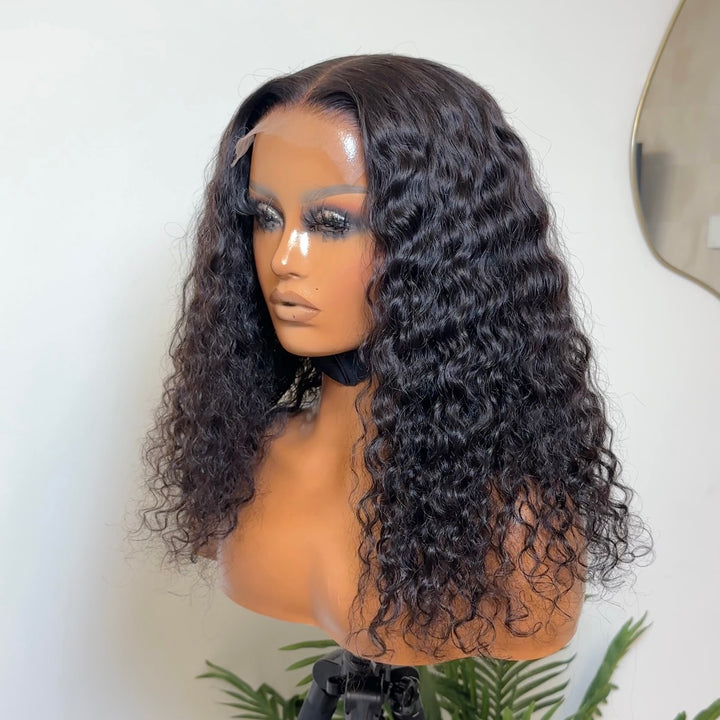 RUBY 5 X 5 HD CURLY HUMAN HAIR WIG