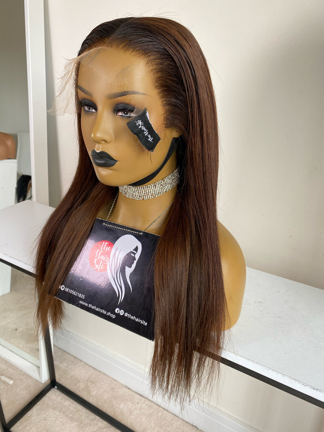 brown 13x6 hd lace frontal wig