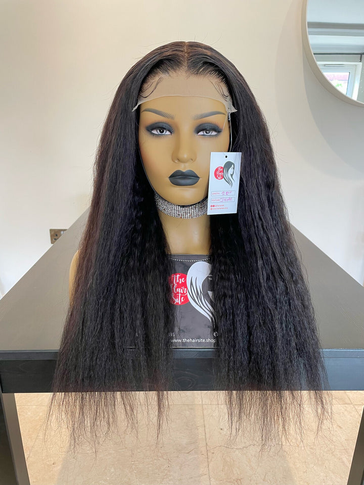 JUNE KINKY STRAIGHT GLUELESS WIG