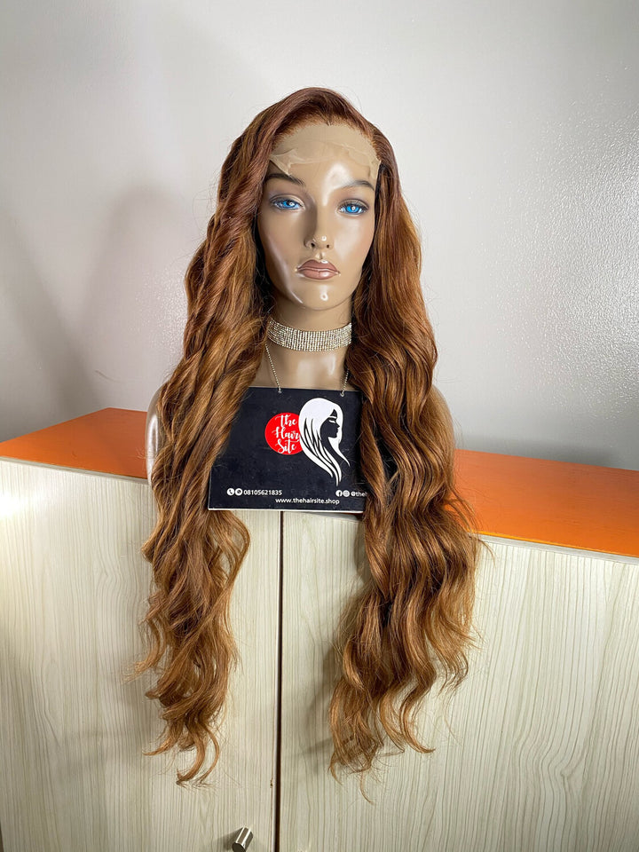 blonde wavy hair wig