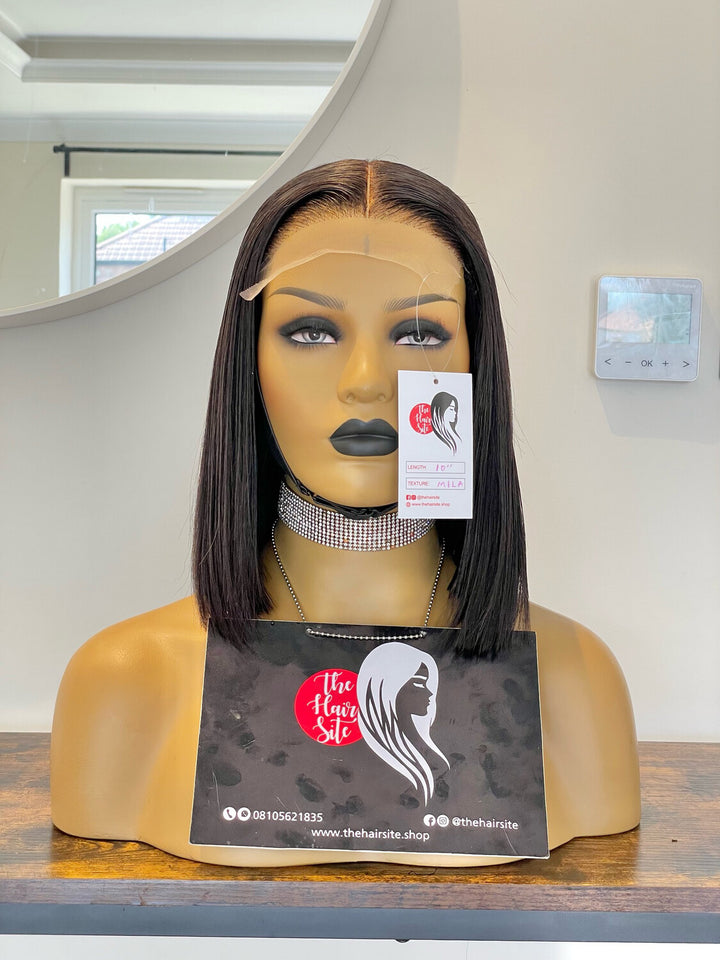 bone straight bob wig