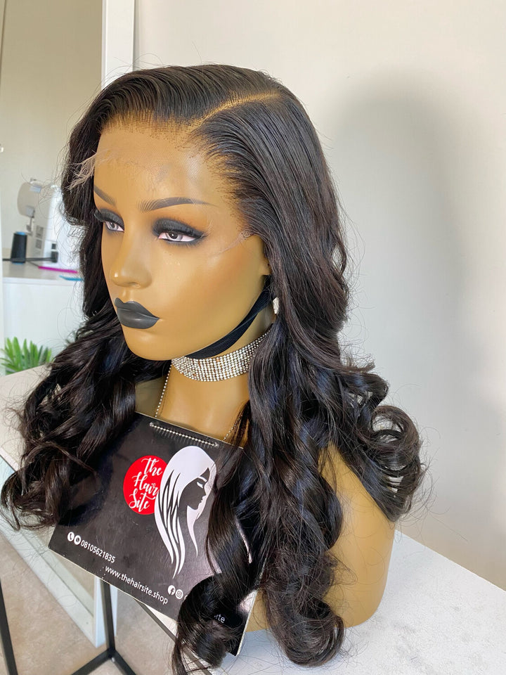 6 x 6 hd lace wavy wig