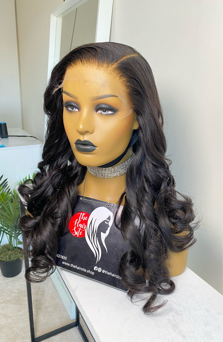 6 x 6 hd lace wavy wig