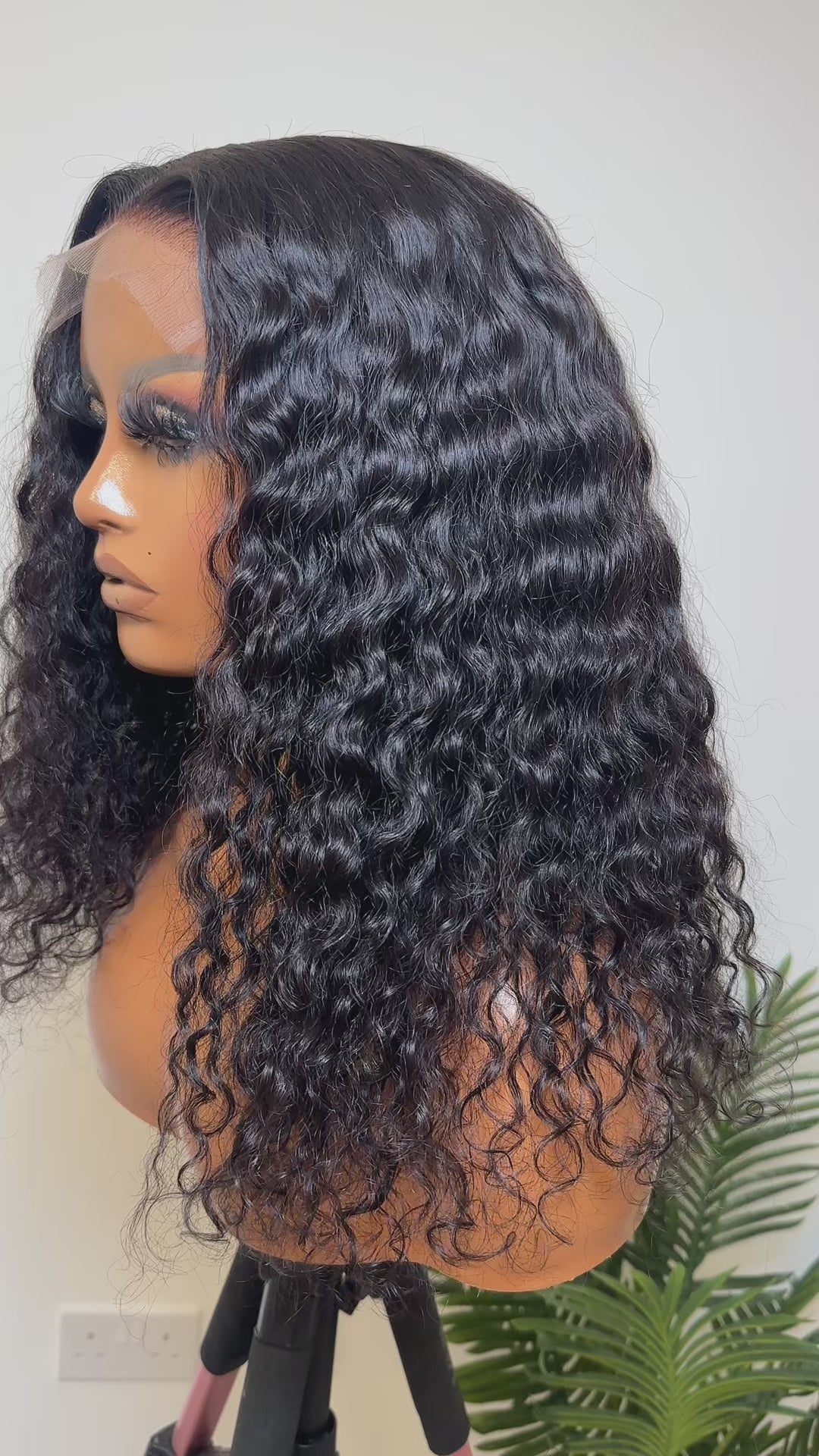 RUBY 5 X 5 HD CURLY HUMAN HAIR WIG