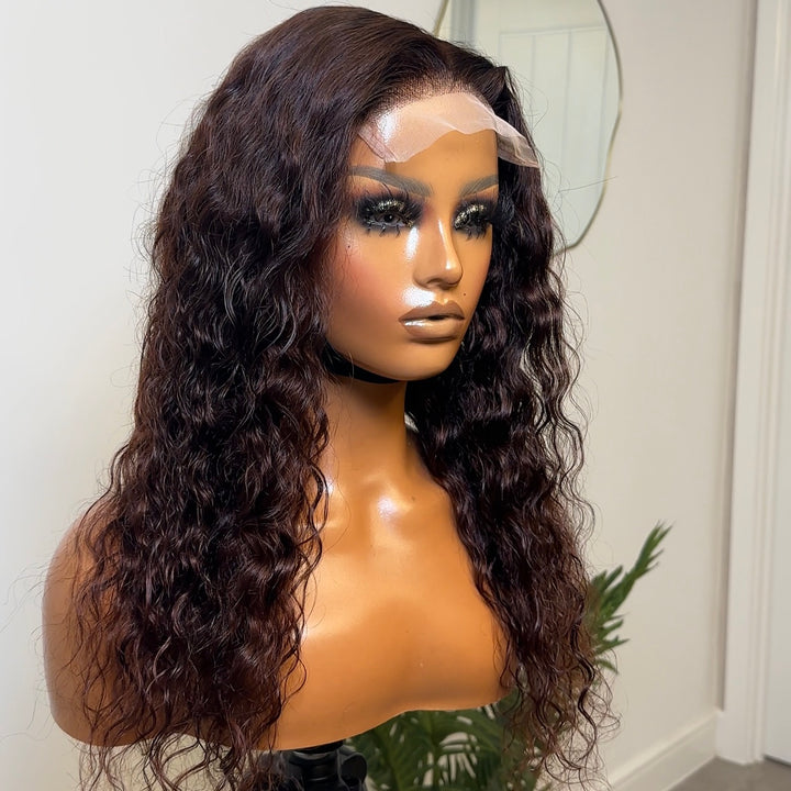 DAWN 5 X 5 CURLY  GLUELESS WIG