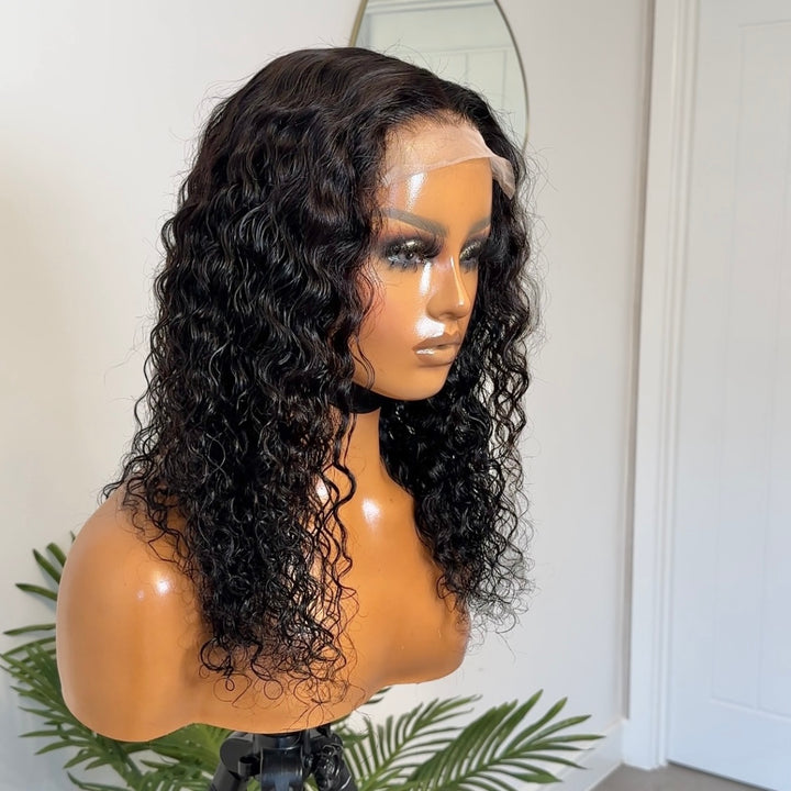 TASHA 5 X 5 HD CURLY HUMAN HAIR WIG